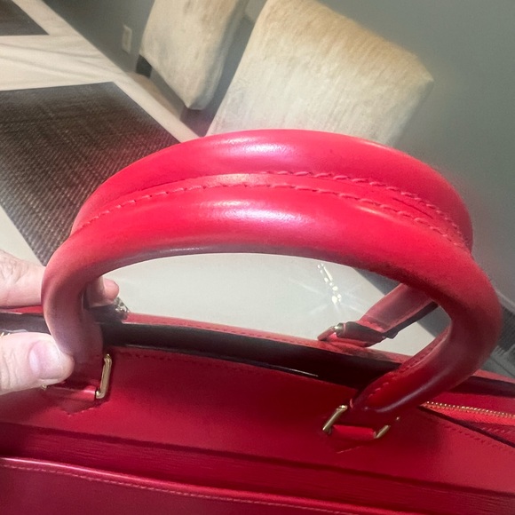 LOUIS VUITTON | Riviera epi leather | Red Bag | update: zipper fixed! - Picture 5 of 16